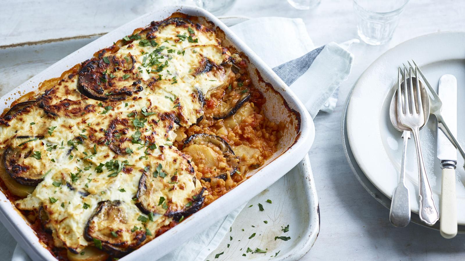 Vegetarianská musaka